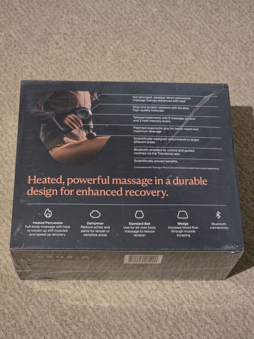 Therabody Theragun Prime Plus heated impact vibromasaj  Black