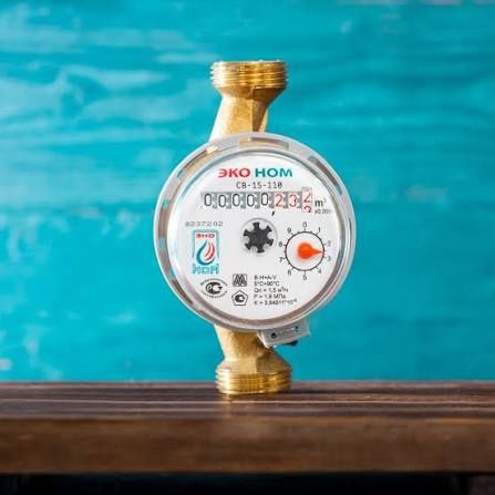Универсальный счётчик для горячей и холодной воды
