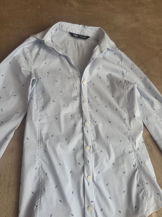 Вталена дамска риза ZARA