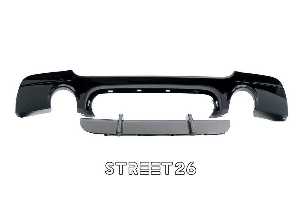 Difuzor Bara Spate Evacuare Dubla BMW Seria 3 E92 E93 (06-13) M Design