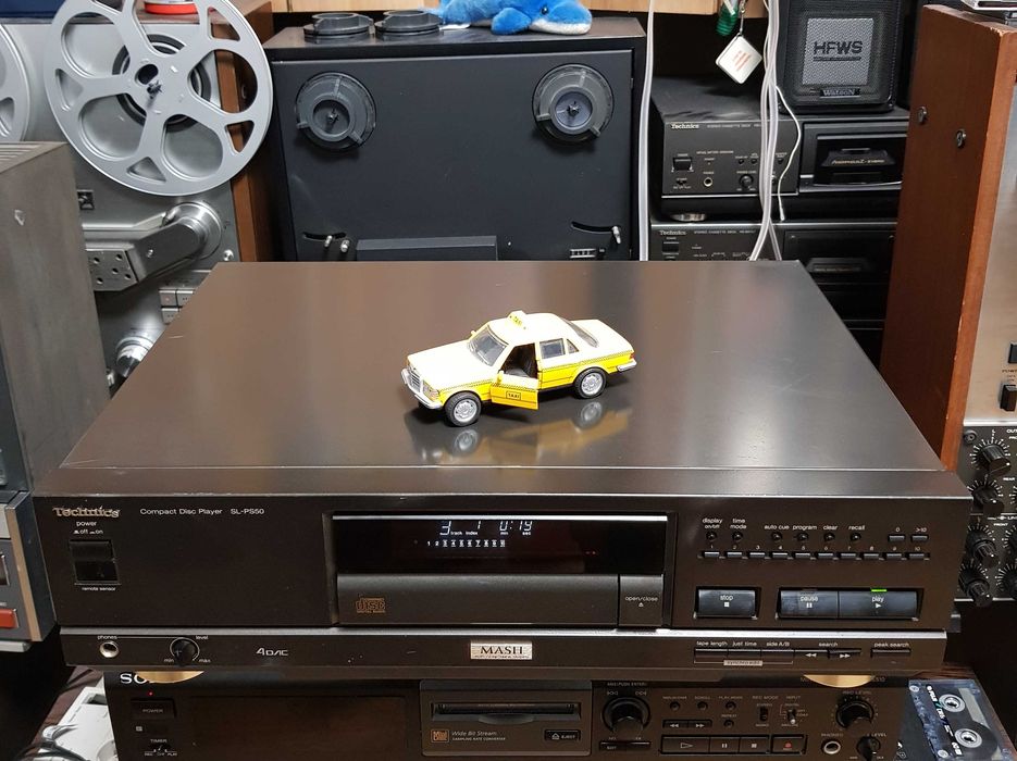 Compact Disc Deck Audio Stereo Vintage TECHNICS SL PS50 Black Bucuresti ...