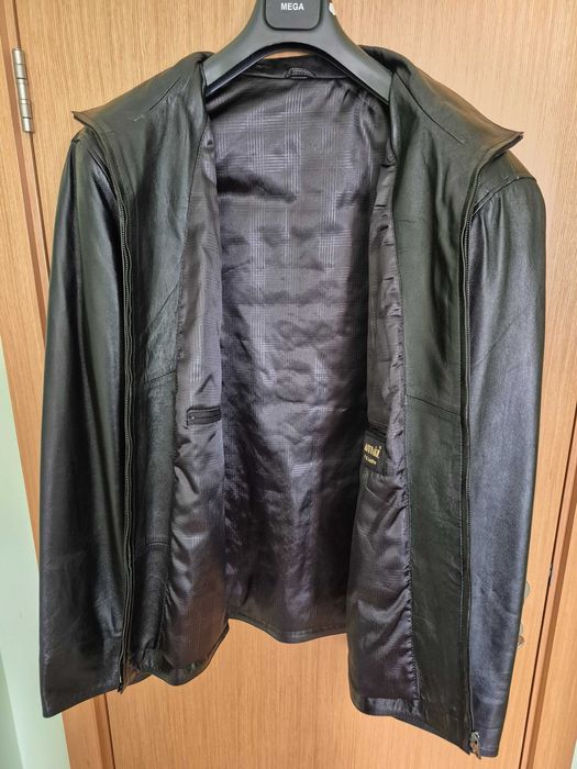 Мъжко кожено яке от агнешка кожа - 4 XL