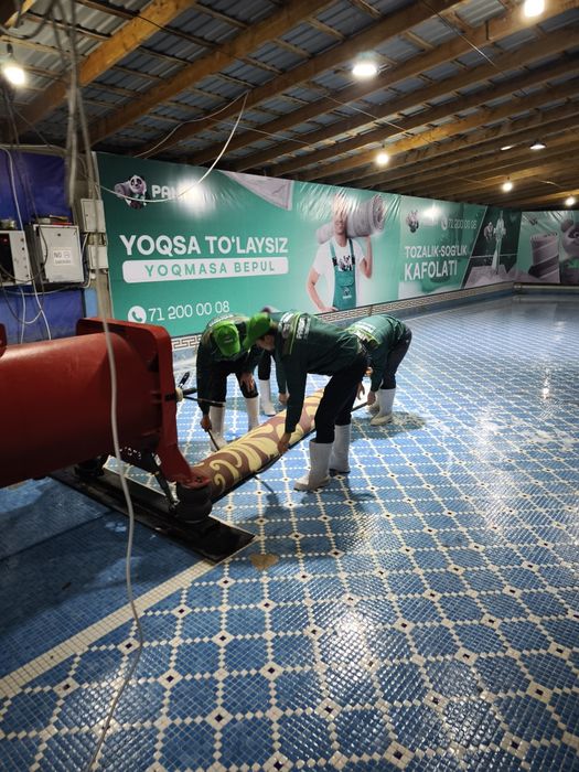 Gilam yuvish/Стирка Ковров Mebel yuvish Parda yuvish korpacha yuvish