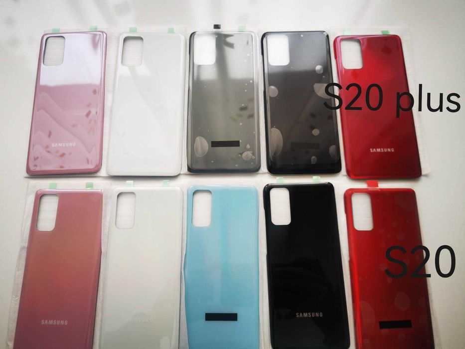 Capac Samsung Galaxy S20 S21 S22 ultra plus FE 5G carcasa spate sticla