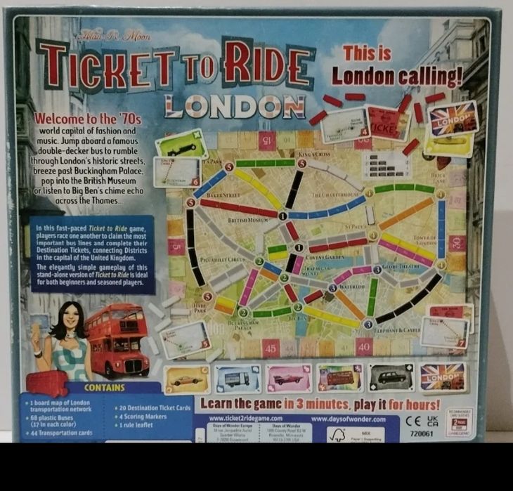 Настолна игра, board game, ticket to ride London, game , игра