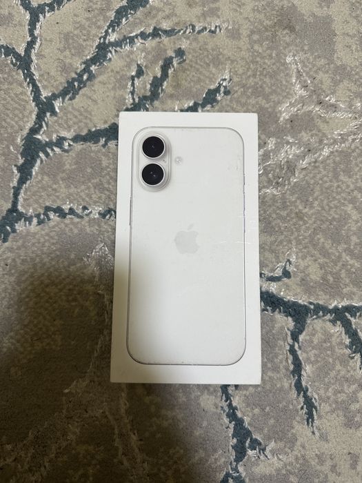 НОВЫЙ Iphone 16 128gb БЕЛЫЙ