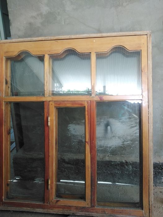 Рамы деревянные с подокониками, двойные.