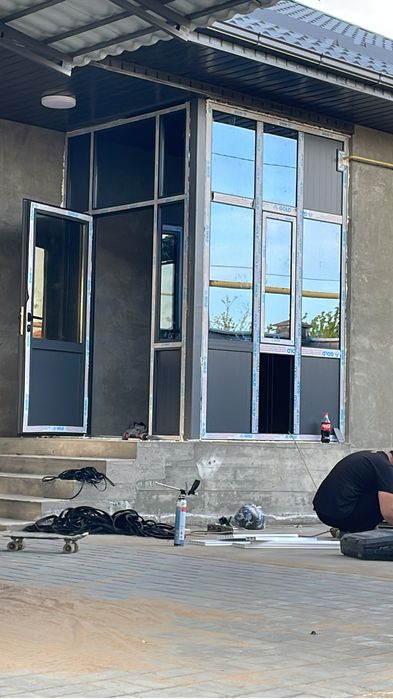 Витражи окна двери