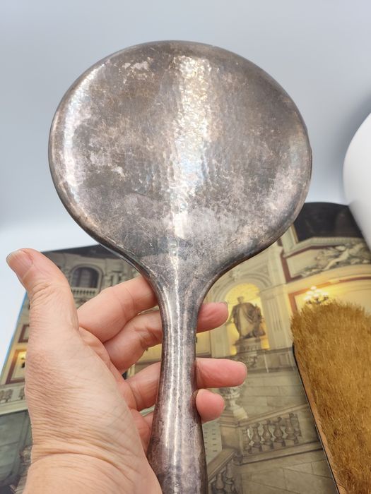 GERO 90GERO 90, Антикварен дълбоко посребрен комплект арт деко