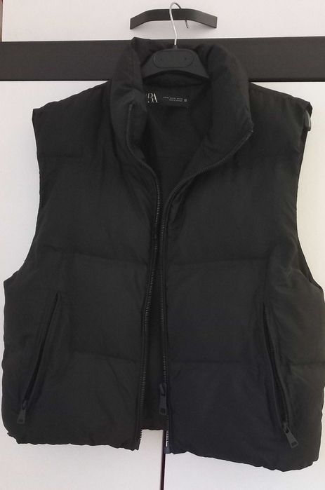 Vesta puffer Zara Neagra mas XS/ S