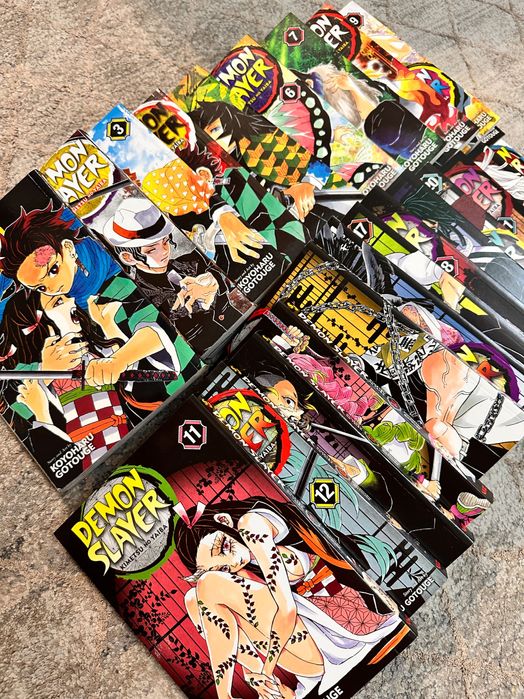 Colectia Manga Demon Slayer