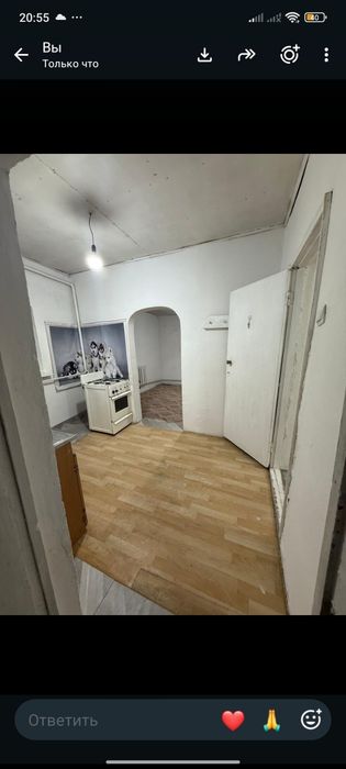 Квартира частный үйде 3 бөлме