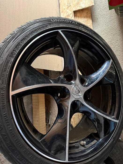 Продавам комплект 4 алуминиеви джанти 17”  * 5x114.3
