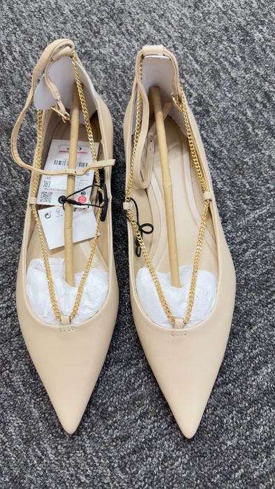 Новые кожаные Туфли Zara Испания