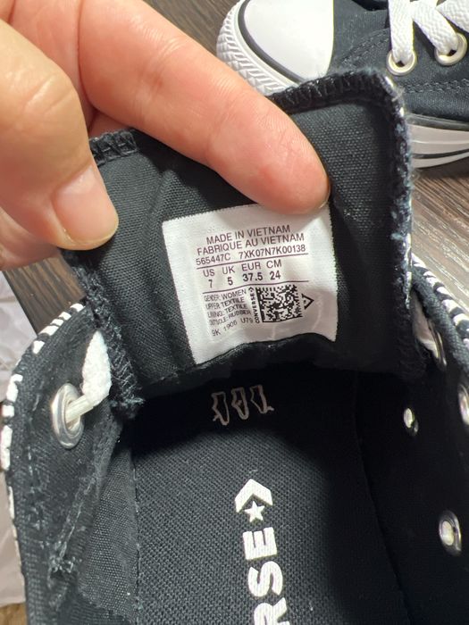 Кеды Converse оригинал 400.000 размер 37,5