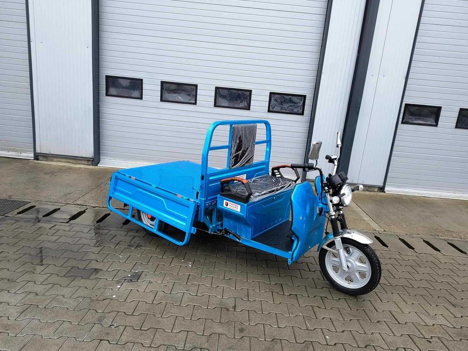 Triciclu STAR THOR electric cu bena basculabila Agramix NOU