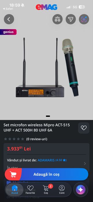 Microfon MIPRO ACT-515