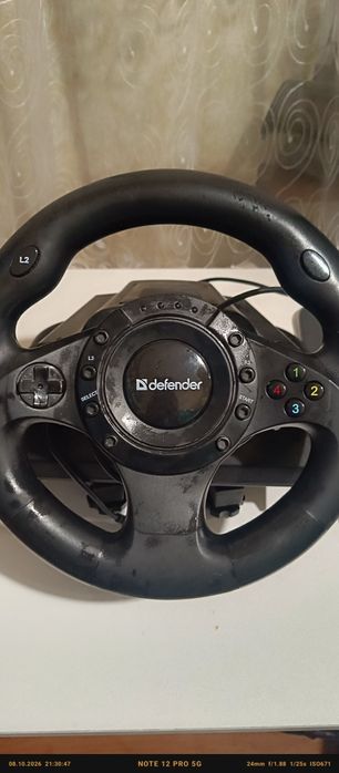 Руль игровой defender