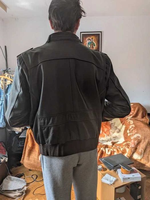 Geacă piele naturală 2XL