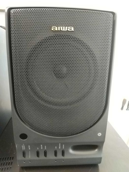 Boxe active monitoare Aiwa TS-R30 cu telecomanda, Japan