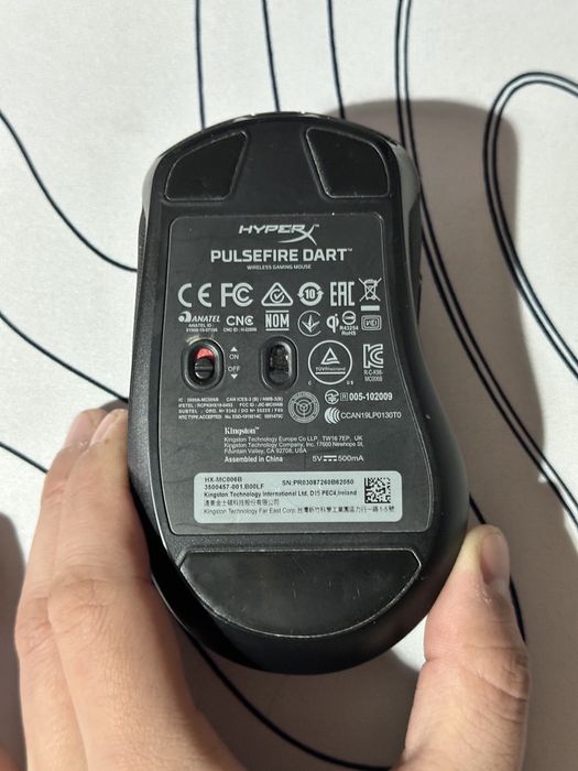 Мышка HyperX pulsefire Dart