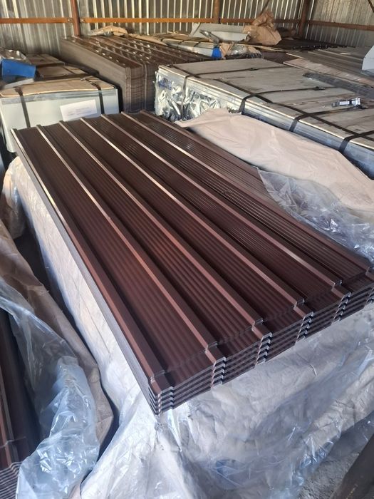 Tablă maro 02 03 04 zincata gri