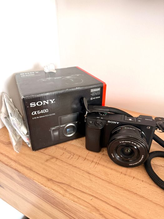 Sony A6400 + обектив sony 16-50