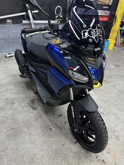4 ani Garantie / Aprilia SR GT 125 E5+ / PPF colorat / Ca nou /