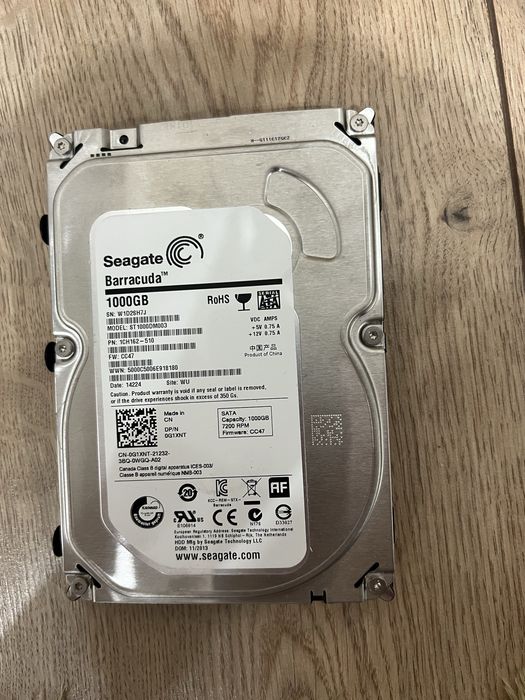 HDD накопители 1тб и 500гб