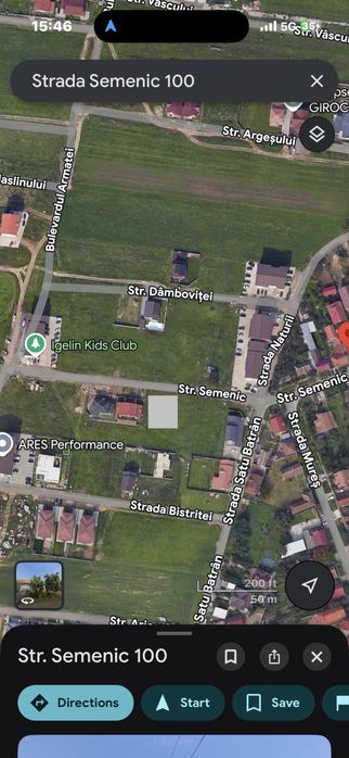 Teren / Parcela Giroc cu autorizatie constructie