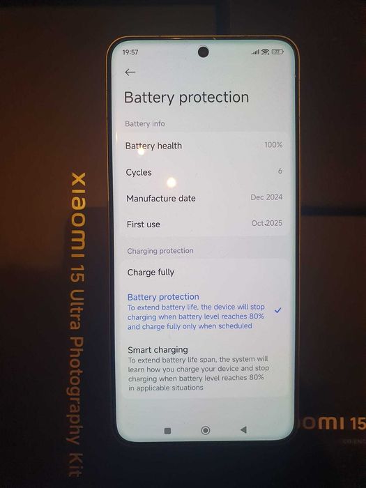 Xiaomi 15 ULTRA + Kit de fotografie Legend Edition si incarcator