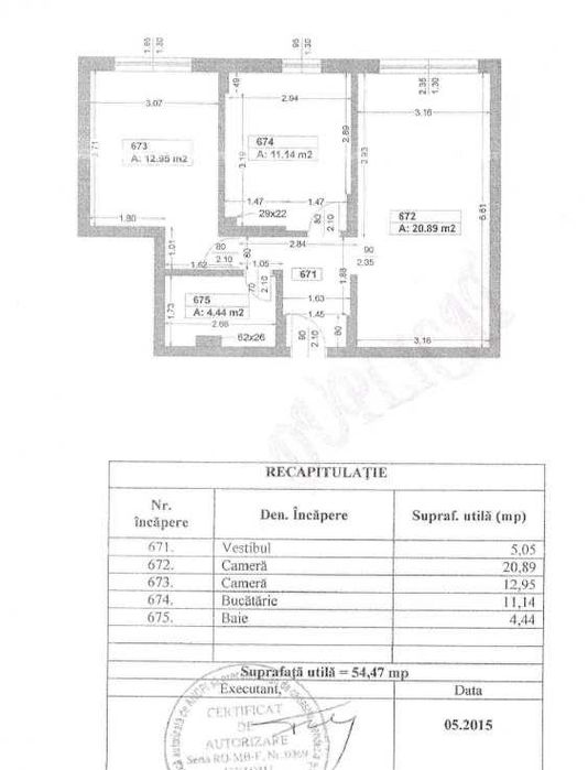 Apartament 2 camere 54mp | Complex Timisoara 58