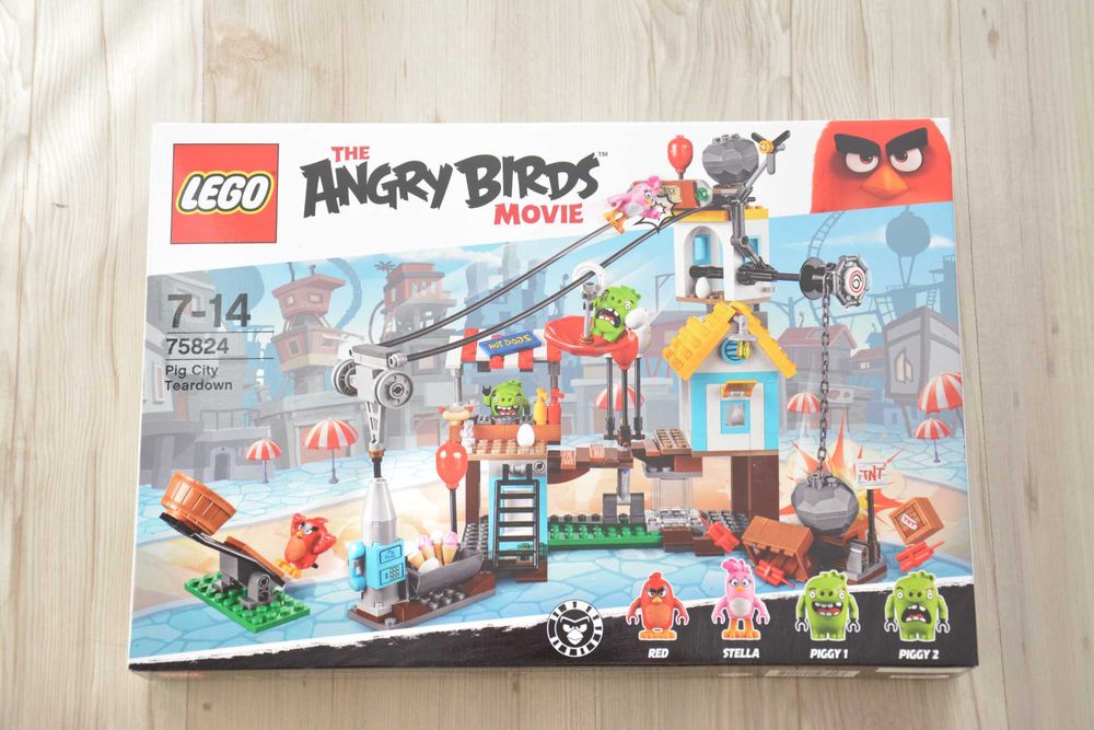 Lego  THE ANGRY BIRDS колекция сетове 75825 Piggy Pirate Ship