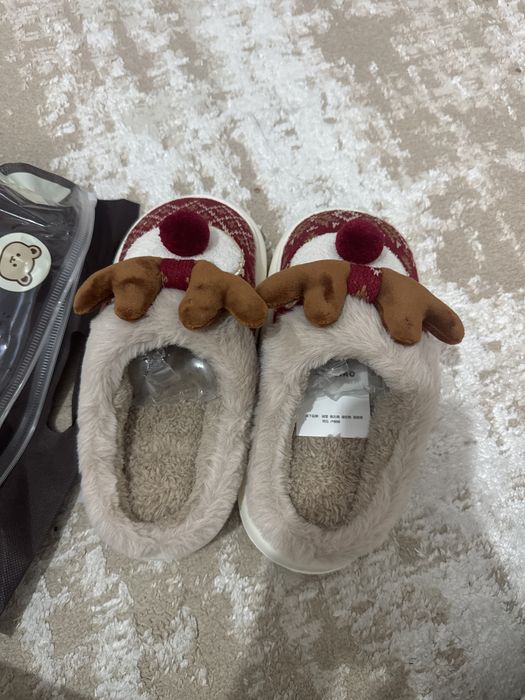 Новые теплые тапочки