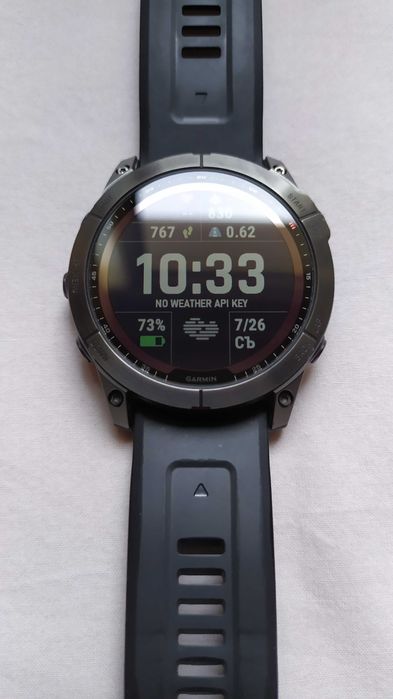 Продавам смарт часовник Garmin Fenix 7x solar 51 мм.