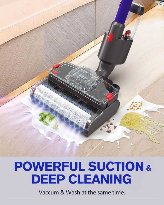 Електрически моп за сухо и мокро почистване за Dyson