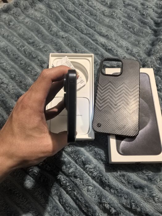 iPhone 15 pro max blue titanium | айфон 15 про макс 256 гб 82%