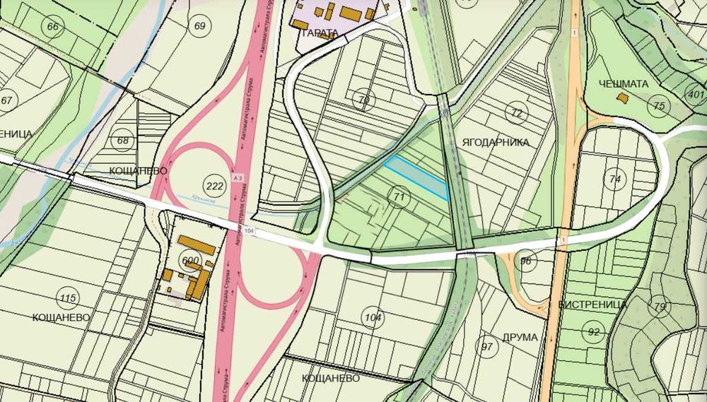 Продава се Земеделски имот в София, Редута -  кв.м за 6667 €/дка - Снимка #1