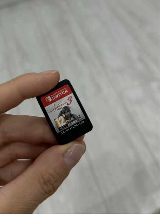 Siberia 3 картридж для nintendo switch