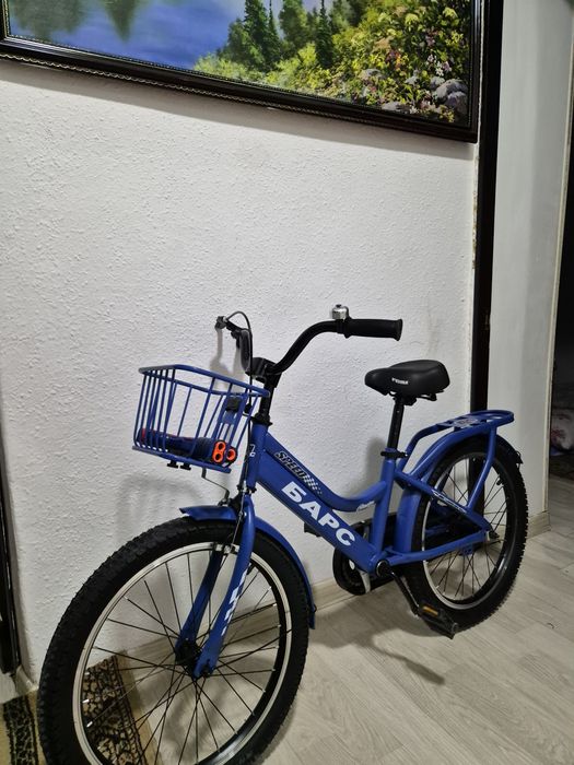 Новый велосипед детский