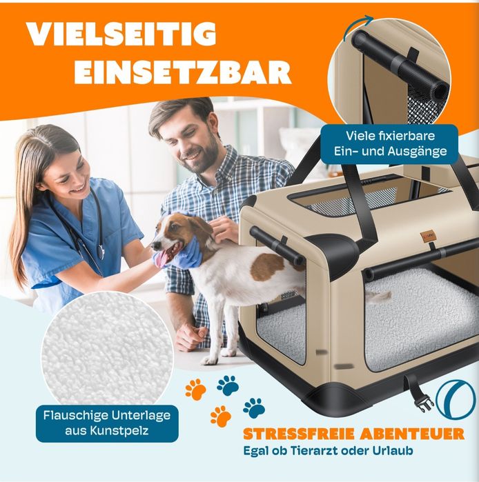 Сгъваема кутия за транспортиране на кучета/ котки и домашни животни