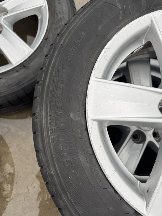 Jante roti aliaj OE Mitsubishi Lancer 2010 5x114,3  Kumho 205/60r16