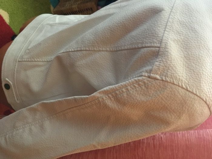 Jacheta geaca dama din piele ecologică mr.40 M Grain de Malice Franta