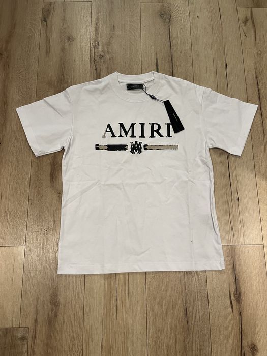 Tricou Amiri alb S se simte ca M