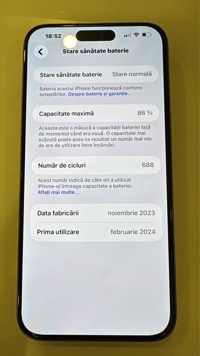 I phone 15 pro max 256