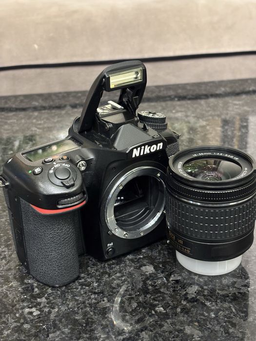 Nikon D7500 обьектив 18/55м f3.5 с коробком