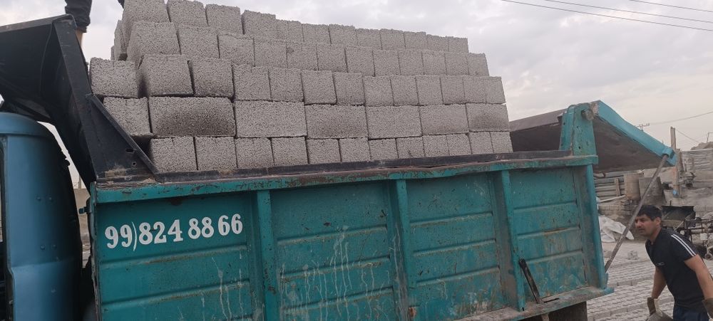 Shlakablok Zil dastafka hizmatlari ham mavjut stoy matiriyal шлакаблок