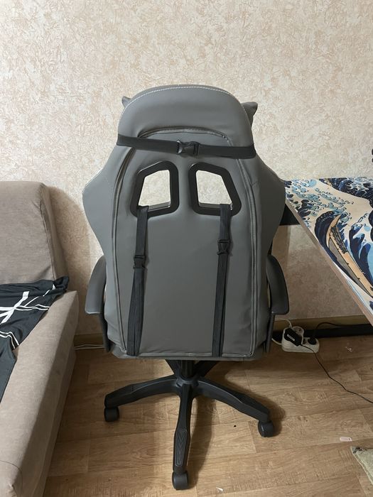 Игровое кресло Defender Chromos Cерый