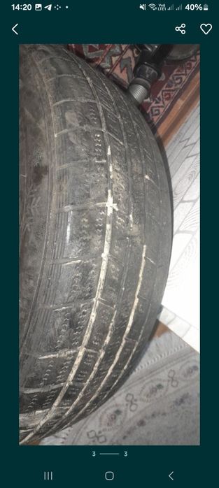 Зимние шины б/у состояние