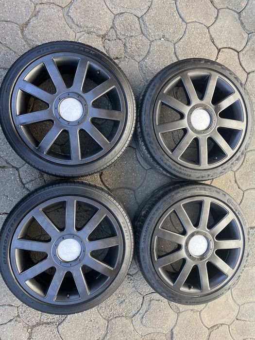 Jante aliaj 5x112mm, 5x100mm, anvelope 225/40 R18 VW, Audi, Seat Skoda